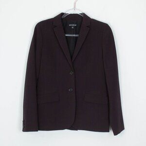 J. Crew Mercantile Womens‎ Classic Work Blazer Size 2 Black Single Breast Career